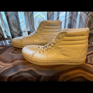 Vans High Top Canvas Sneakers